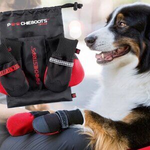 POOCHIEBOOTS - THE MOST STYLISH AND COMFORTABLE PAW PROTECTION FOR YOUR DOG.